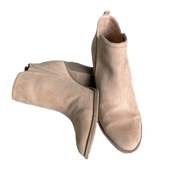 Faux Suede Ankle Boots - Picture 5 of 8